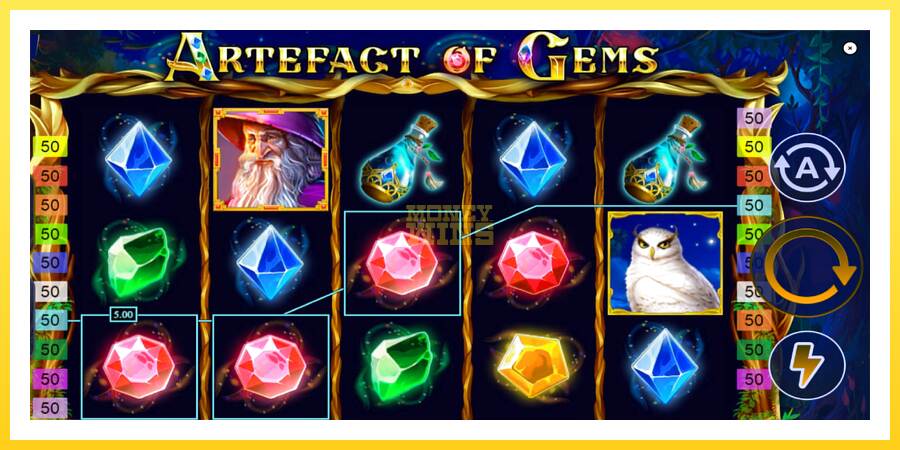 Slika 3 igralni avtomat Artefact of Gems