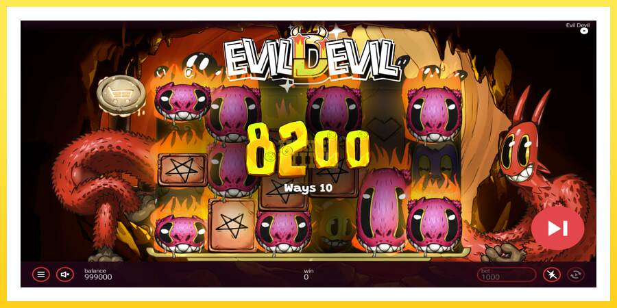 Slika 3 igralni avtomat Evil Devil