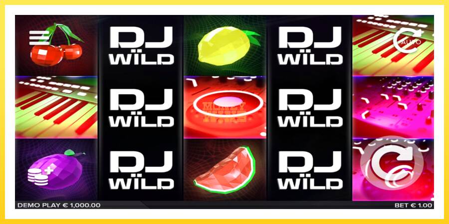 Slika 1 igralni avtomat DJ Wild