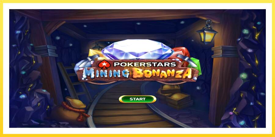 Slika 1 igralni avtomat Pokerstars Mining Bonanza