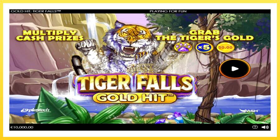 Slika 1 igralni avtomat Gold Hit: Tiger Falls