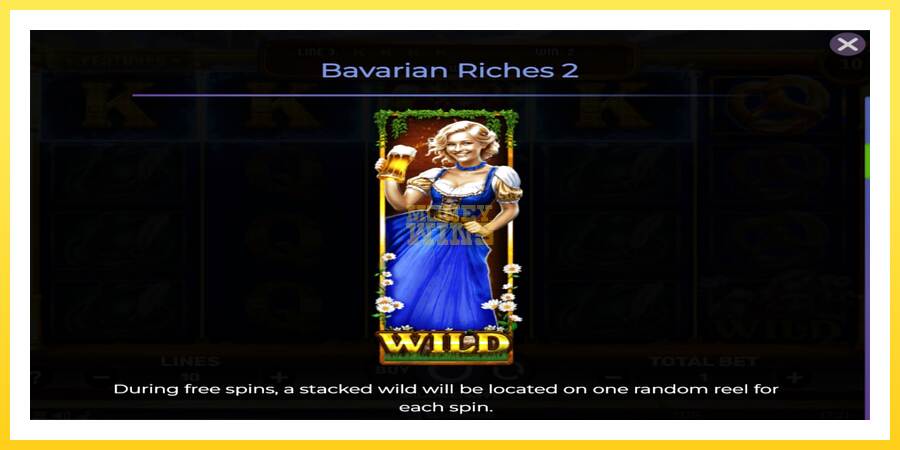 Slika 5 igralni avtomat Bavarian Riches 2