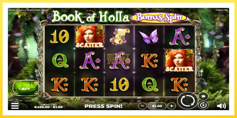 Slika 2 igralni avtomat Book of Holla: Bonus Spin