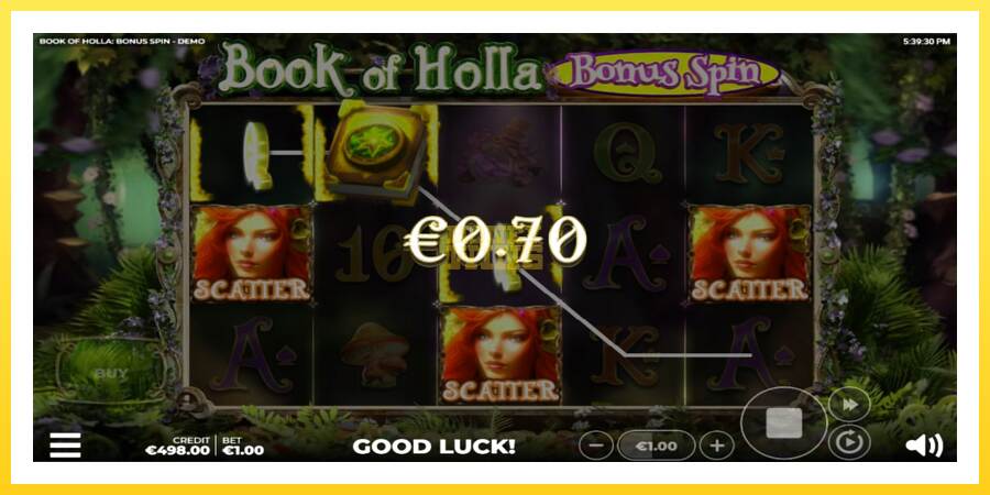 Slika 3 igralni avtomat Book of Holla: Bonus Spin