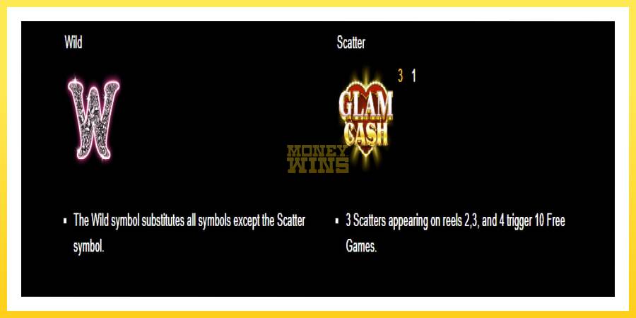 Slika 4 igralni avtomat Glam Cash