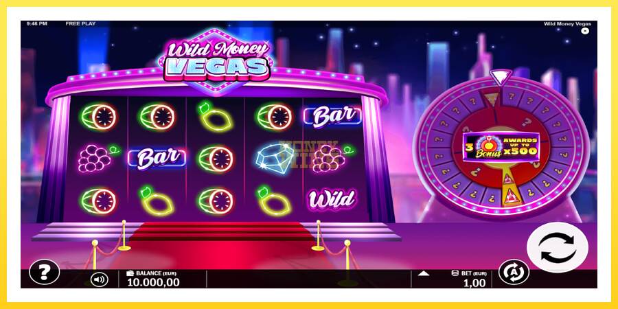 Slika 2 igralni avtomat Wild Money Vegas