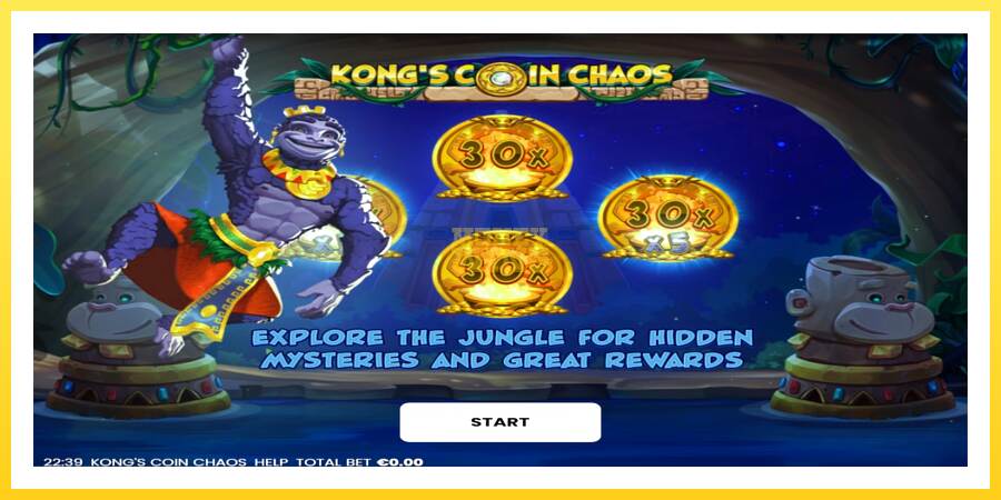 Slika 1 igralni avtomat Kongs Coin Chaos