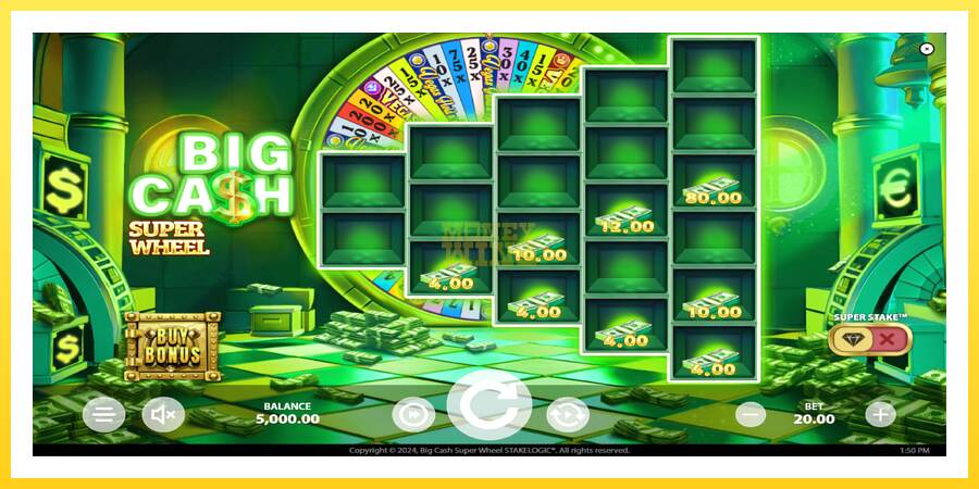 Slika 3 igralni avtomat Big Cash Super Wheel