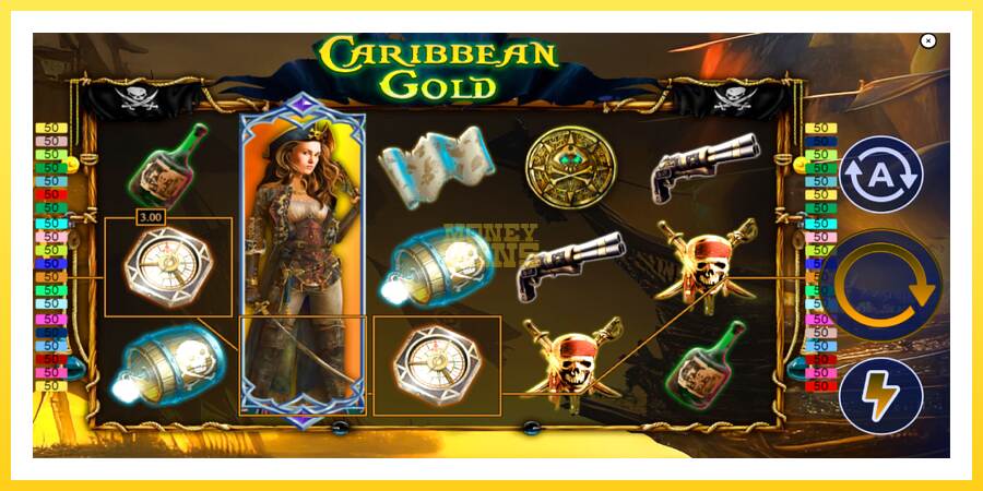 Slika 4 igralni avtomat Caribbean Gold.