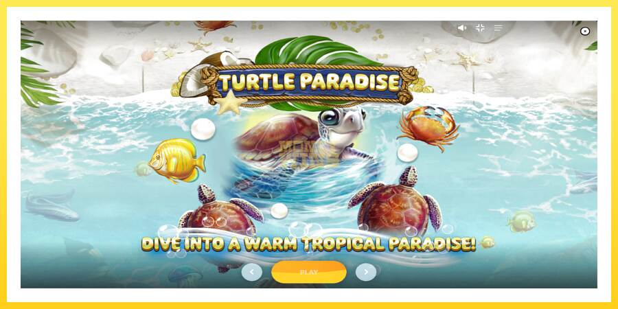 Slika 1 igralni avtomat Turtle Paradise