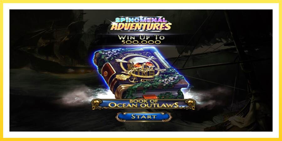 Slika 1 igralni avtomat Book of Ocean Outlaws