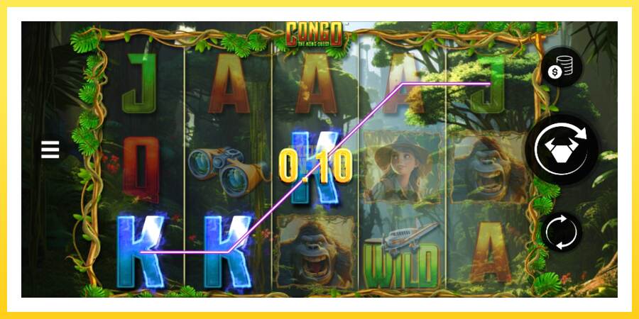 Slika 2 igralni avtomat Congo The Kong Quest