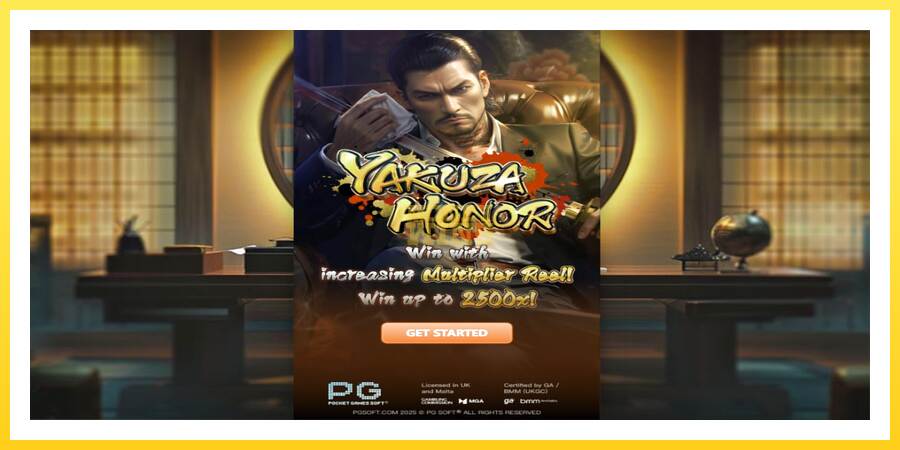 Slika 1 igralni avtomat Yakuza Honor