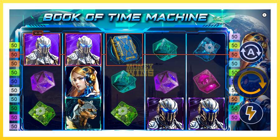 Slika 4 igralni avtomat Book of Time Machine