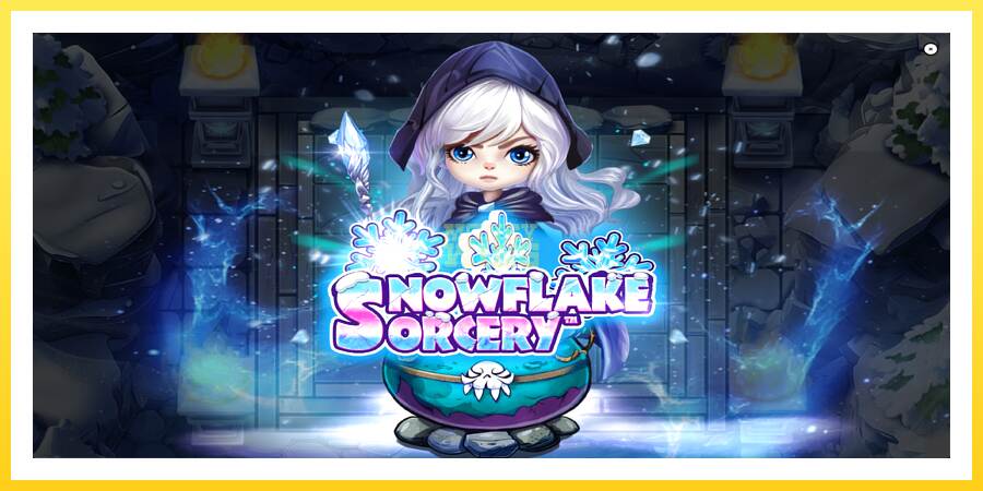 Slika 1 igralni avtomat Snowflake Sorcery