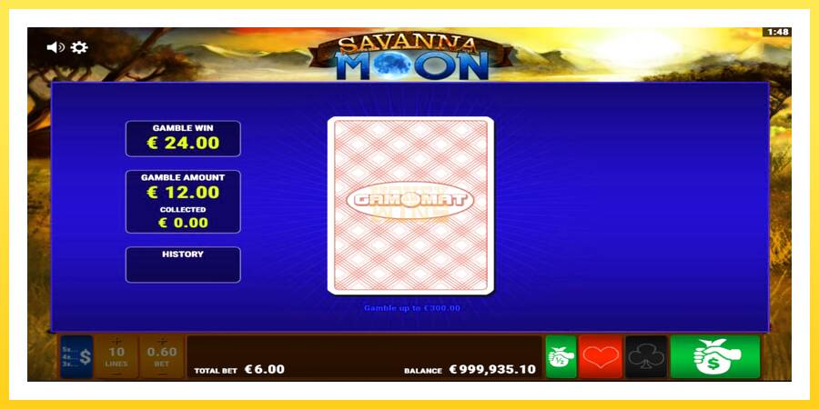 Slika 5 igralni avtomat Savanna Moon