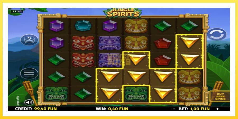 Slika 2 igralni avtomat Jungle Spirits