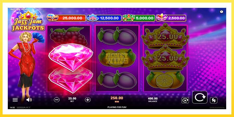 Slika 4 igralni avtomat Jazz Jam Jackpots