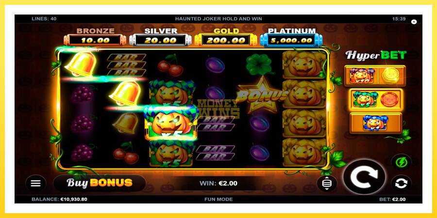 Slika 4 igralni avtomat Haunted Joker Hold and Win