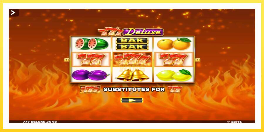 Slika 1 igralni avtomat 777 Deluxe Jackpot King