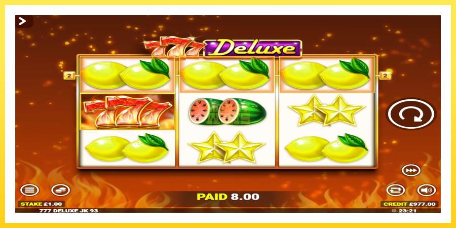 Slika 3 igralni avtomat 777 Deluxe Jackpot King