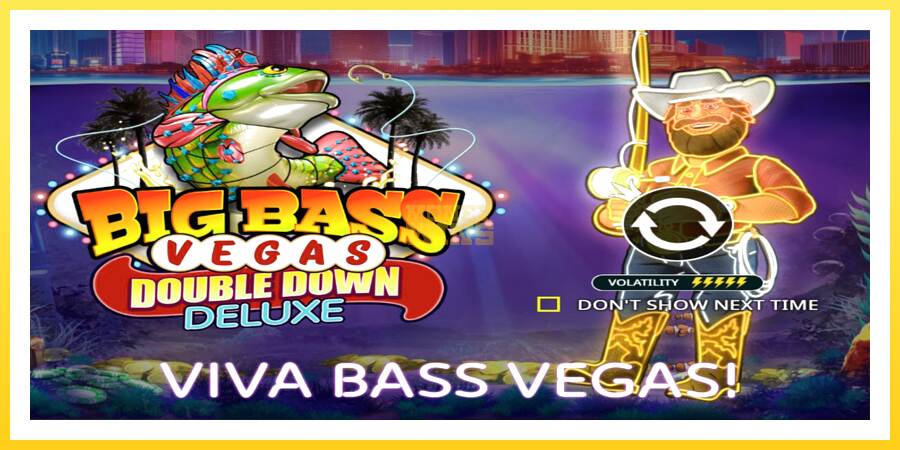 Slika 1 igralni avtomat Big Bass Vegas Double Down Deluxe