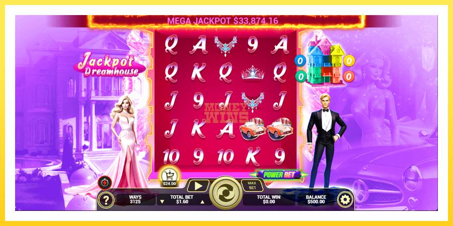 Slika 2 igralni avtomat Jackpot Dreamhouse