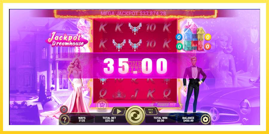 Slika 3 igralni avtomat Jackpot Dreamhouse