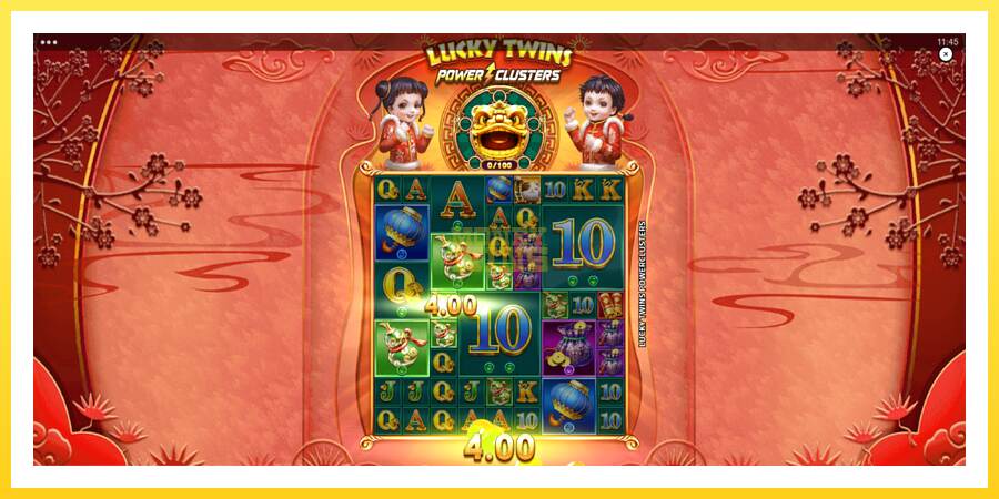 Slika 2 igralni avtomat Lucky Twins Power Clusters