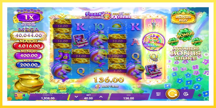 Slika 3 igralni avtomat Fishin Pots of Gold: Gold Blitz Extreme