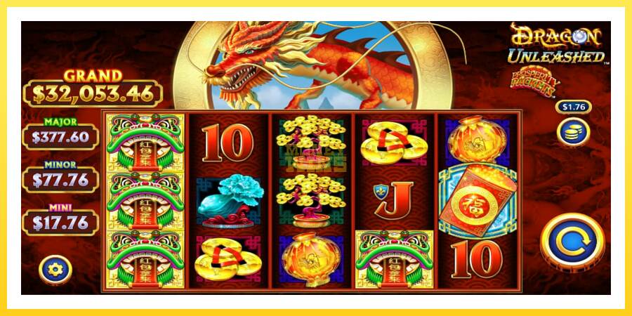 Slika 1 igralni avtomat Dragon Unleashed - Prosperity Packets