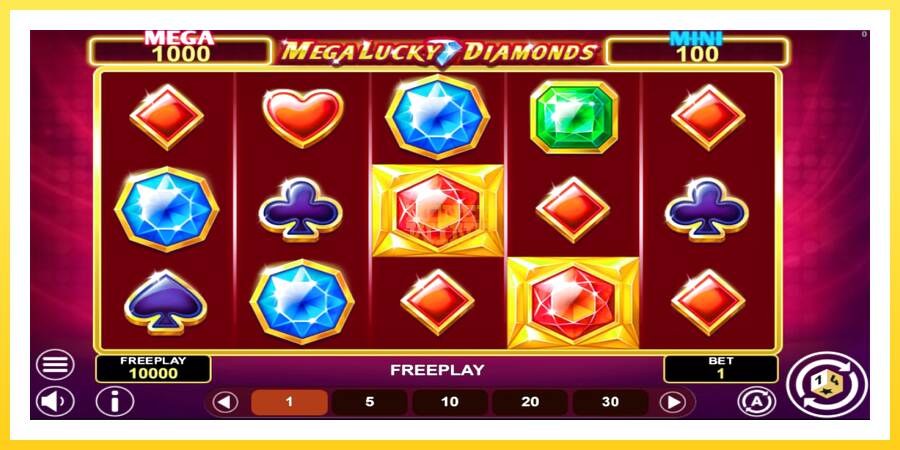 Slika 1 igralni avtomat Mega Lucky Diamonds Hold & Win