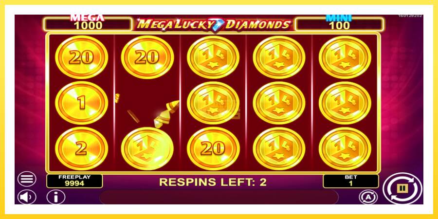 Slika 3 igralni avtomat Mega Lucky Diamonds Hold & Win