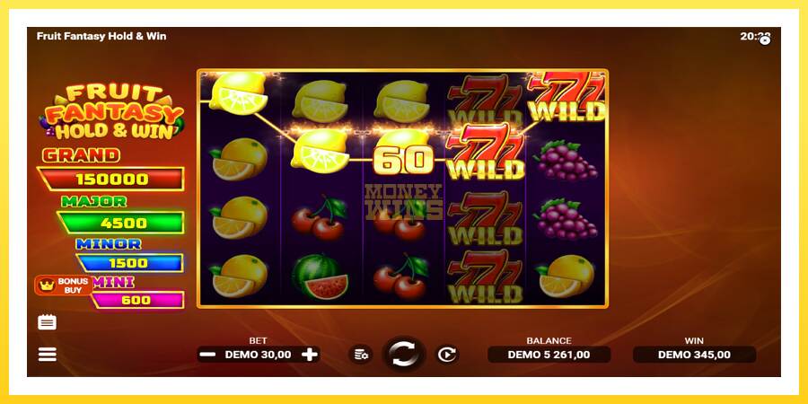 Slika 4 igralni avtomat Fruit Fantasy Hold & Win