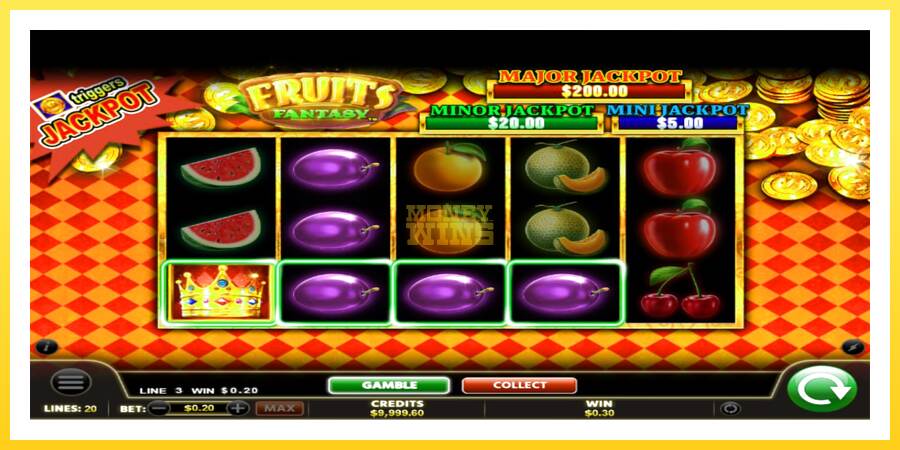 Slika 3 igralni avtomat Fruits Fantasy