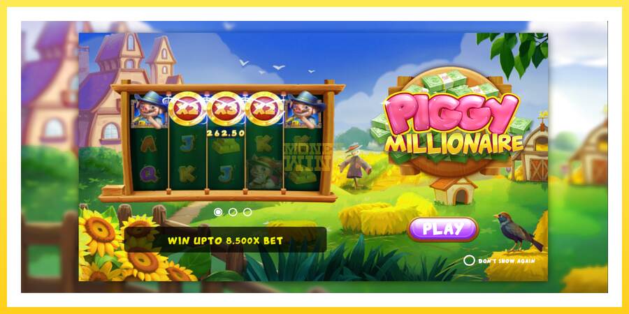 Slika 1 igralni avtomat Piggy Millionaire