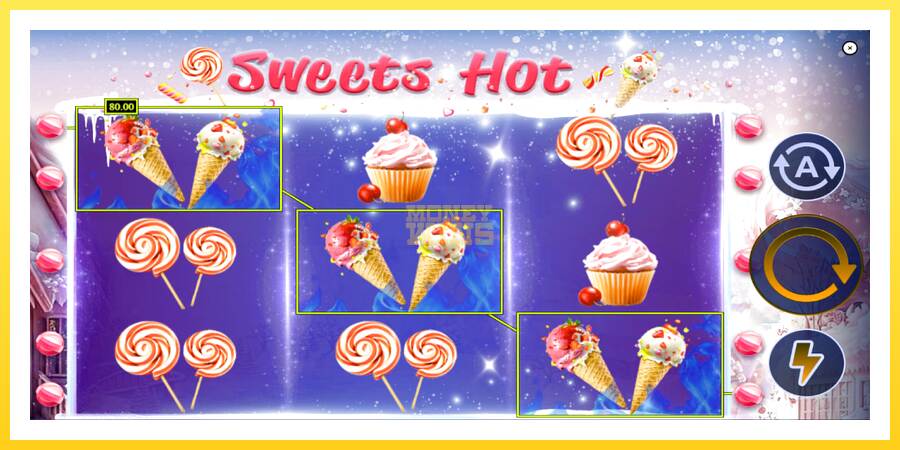 Slika 4 igralni avtomat Sweets Hot