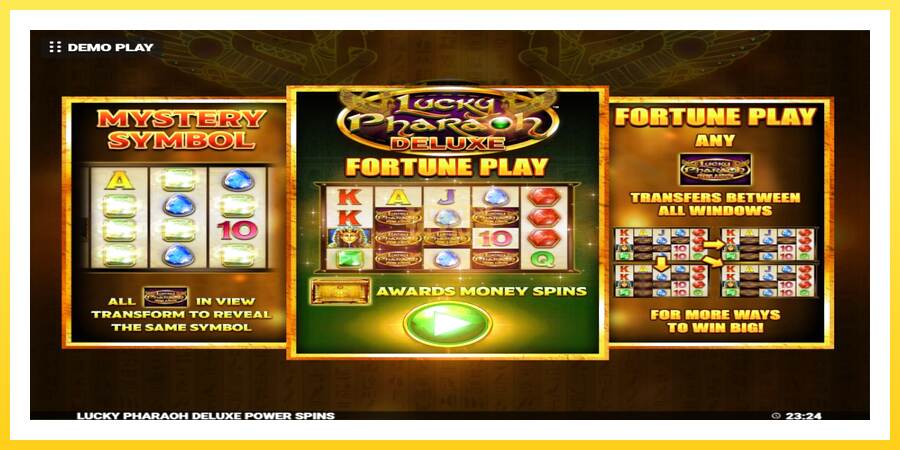 Slika 1 igralni avtomat Lucky Pharaoh Deluxe Fortune Play