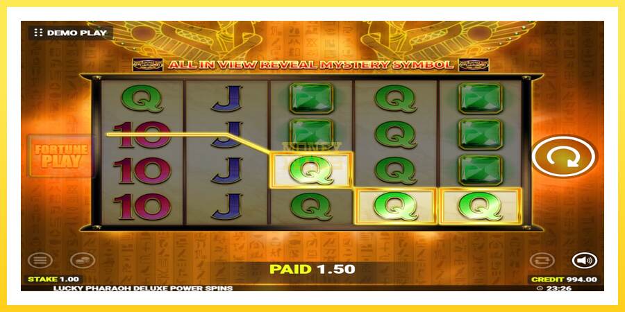 Slika 3 igralni avtomat Lucky Pharaoh Deluxe Fortune Play