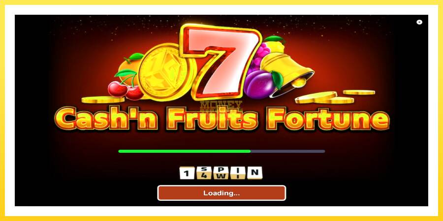 Slika 1 igralni avtomat Cashn Fruits Fortune