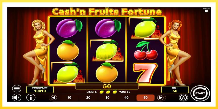 Slika 4 igralni avtomat Cashn Fruits Fortune