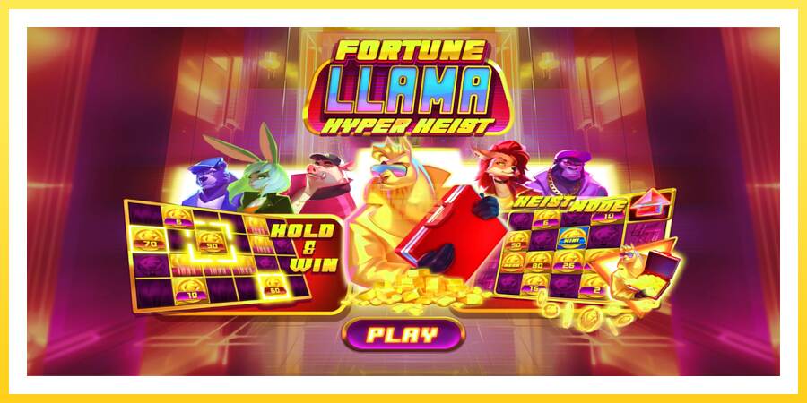 Slika 1 igralni avtomat Fortune Llama Hyper Heist