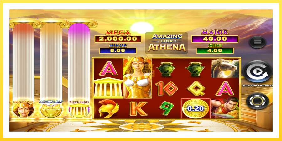 Slika 2 igralni avtomat Amazing Link Athena