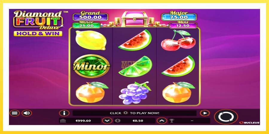 Slika 1 igralni avtomat Diamond Fruit Deluxe