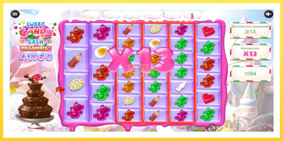 Slika 1 igralni avtomat Sweet Candy Cash Megaway