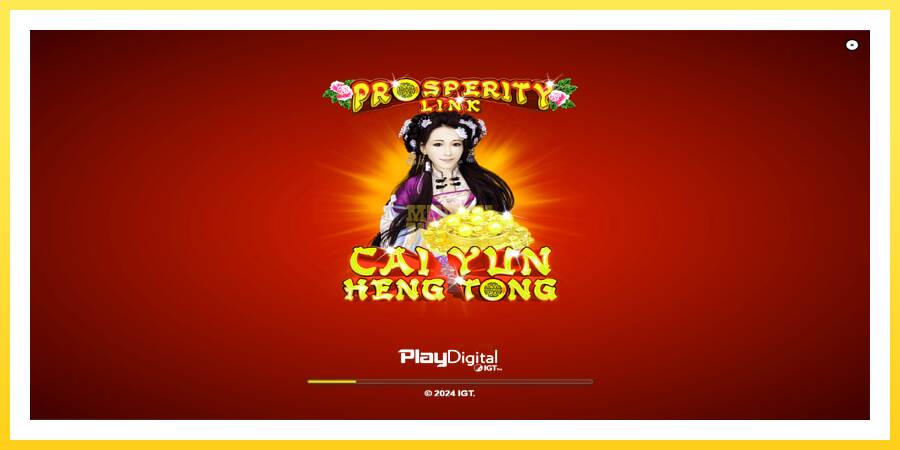 Slika 1 igralni avtomat Prosperity Link - Cai Yun Heng Tong