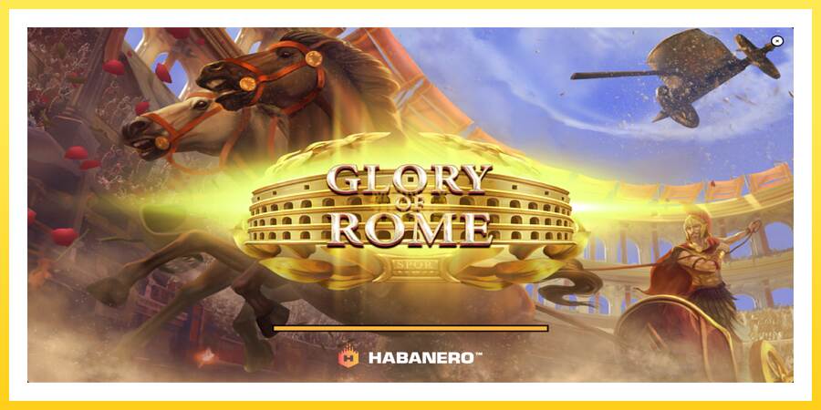 Slika 1 igralni avtomat Glory of Rome