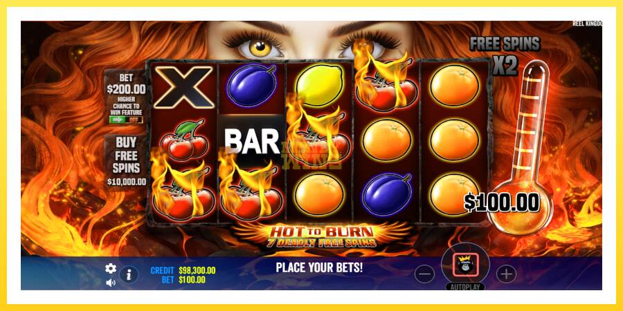 Slika 4 igralni avtomat Hot to Burn - 7 Deadly Free Spins