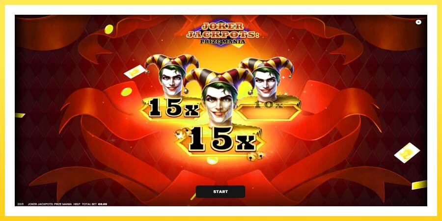 Slika 1 igralni avtomat Joker Jackpots: Prize Mania