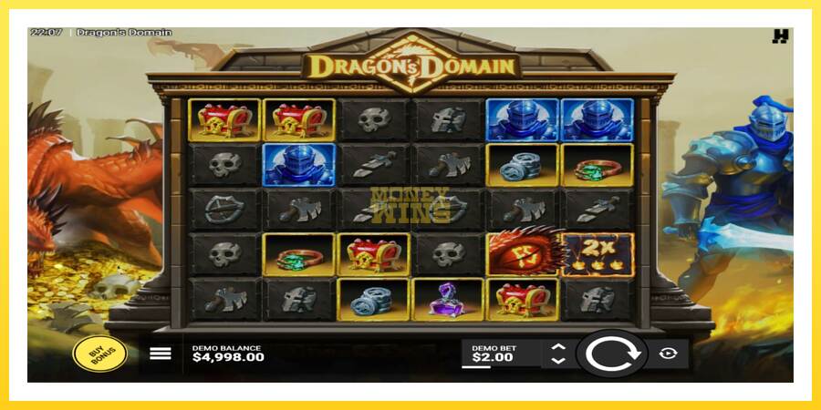 Slika 2 igralni avtomat Dragons Domain